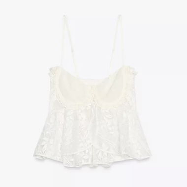 Zara Top Rückenfrei