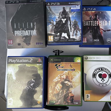 Jeux vidéo PS2/PS3/PS4/XBox/XBox 360