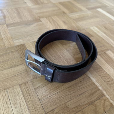 Cintura Calvin Klein marrone 