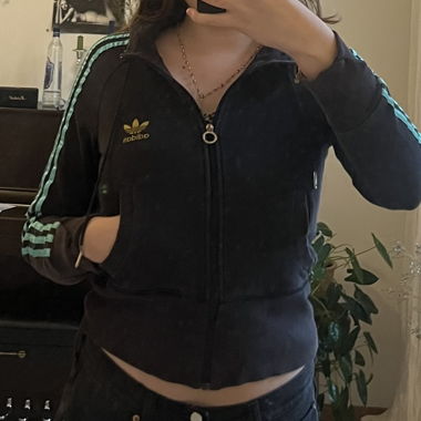 adidas zip up hoodie
