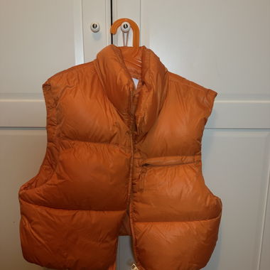 Gilet imbottito arancione