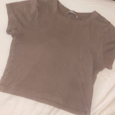 Brown Pull&Bear T-shirt