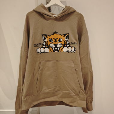 Kenzo Paris beige tiger hoodie