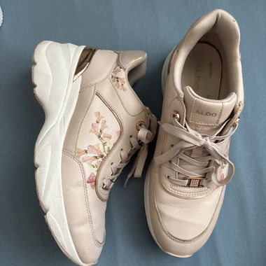 ALDO Floral Pink Sneakers