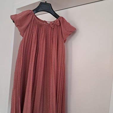 Festive Dress 140 old pink
