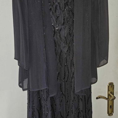 Abito elegante trasparente