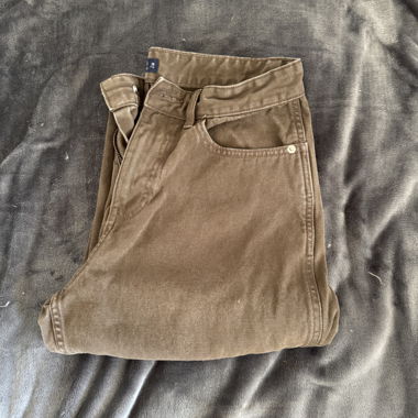 Pantalon cargo Kiabi beige/brun - 38