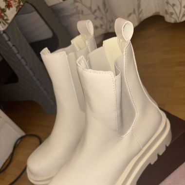 Bottines Beige