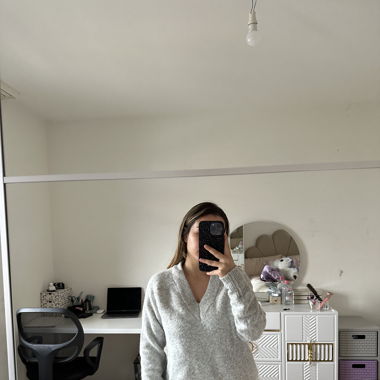 Pull gris 