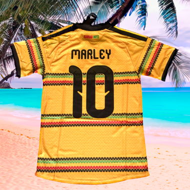 Maillot de football Jamaica Adidas MARLEY #10 Gr. M