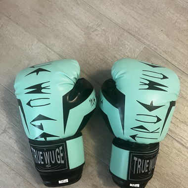 Boxhandschuhe 12 oz Cyan Grün 