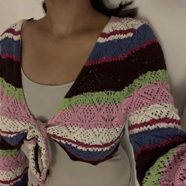 Cardigan corto