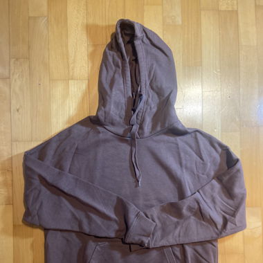 brauner Hoodie