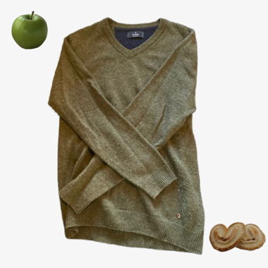 V- kragen pullover