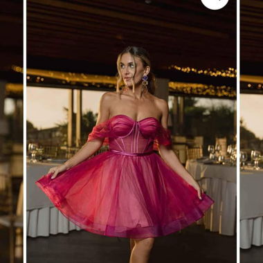Fushia Cocktail Dress