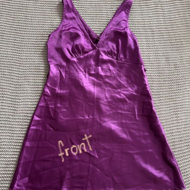 Vestito corto in satin Princess Polly