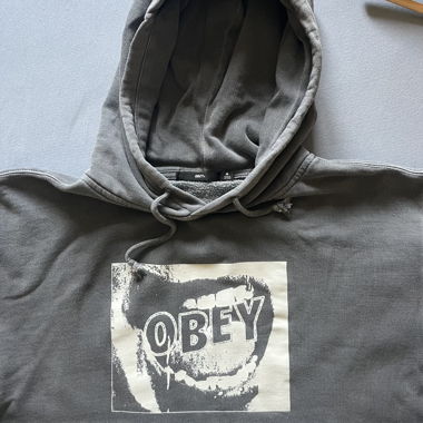 Felpa OBEY grigia, taglia M