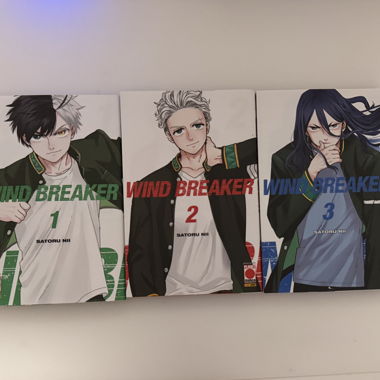 Wind Breaker Manga vols. 1-3 in Italian