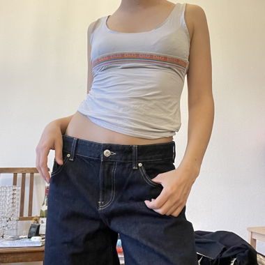 D&G Unterhemd Top grau