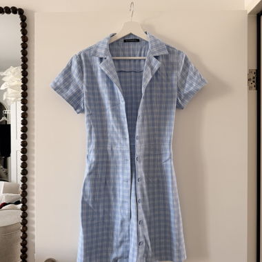 Brandy Melville plaid dress