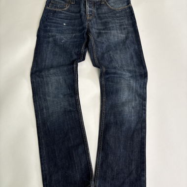 Jeans in denim a vestibilità dritta