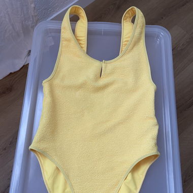 Gelber Badeanzug von Topshop