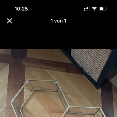 Wandregal Hexagon