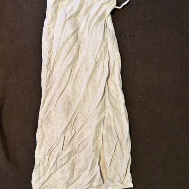 Gonna in lino beige DISSH EU 38