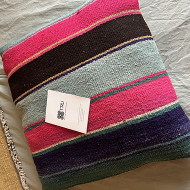 Boden-Sitzkissen, handgemacht in Bolivien