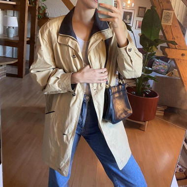Veste vintage beige