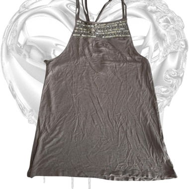 Alcott Sequin Detail Strappy Top y2k