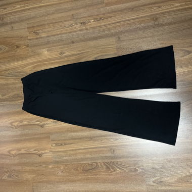 schwarze stoffhose