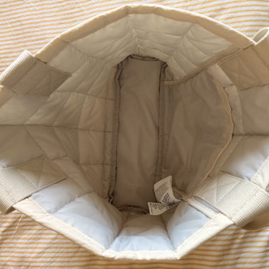 Sac cabas matelassé