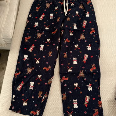 Pantaloni da pigiama M&S Gr. 46 Christmas cats