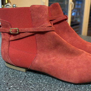 Bottines rouges