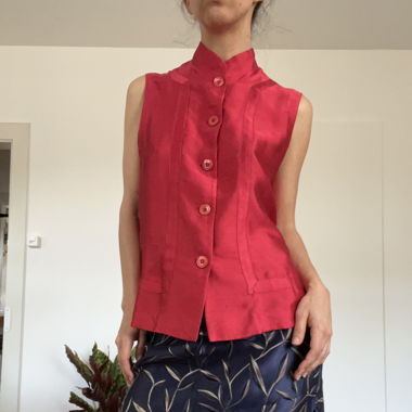 Archive spring summer 1997 Prada 100% silk top