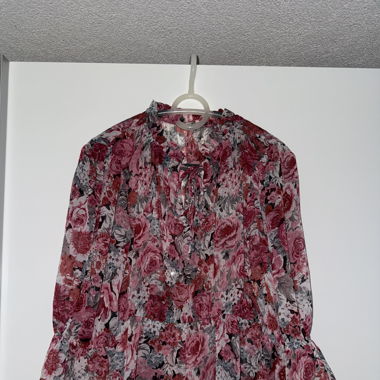 Bluse Blumen