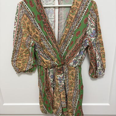 Zara Long-Sleeve Jumpsuit