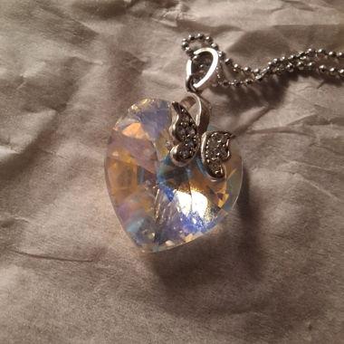 Collana Cuore di Cristallo