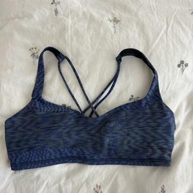 Top reggiseno sportivo Lululemon (taglia 10)