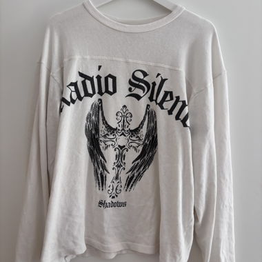 Haut manches longues graphique Brandy Melville « Radio Silence »