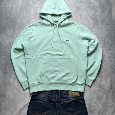 Felpa Lacoste Vintage Turchese Taglia M