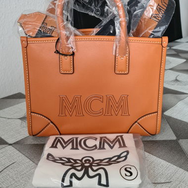 MCM Tote de Munich en cuir de veau - Mini sac