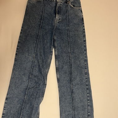 Jeans MNG wide leg vita alta