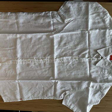 BOSS White Shirt linen