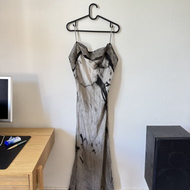 Robe nuisette en soie Isa Frignani