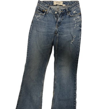 blue flare jeans