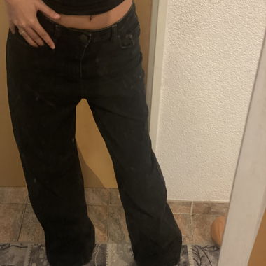 flare baggy jeans