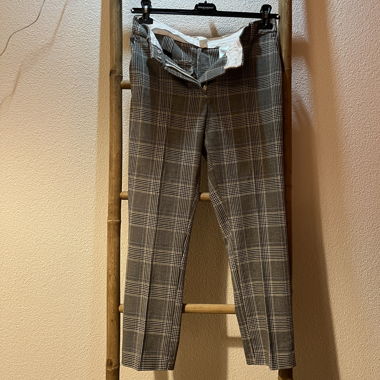 Pantalon à carreaux