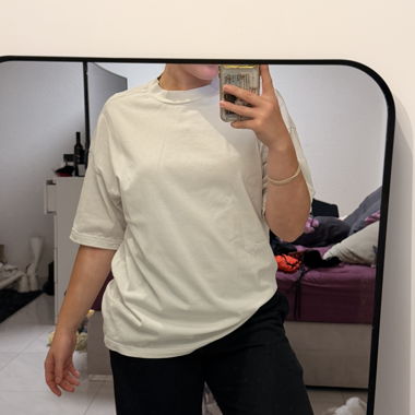 White Oversize T-Shirt